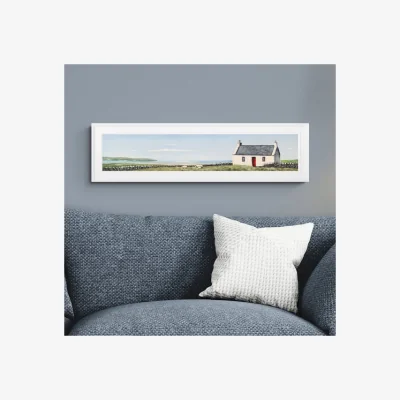 Dunelm Artko Red Door Shore by Jack Barclay Framed Print