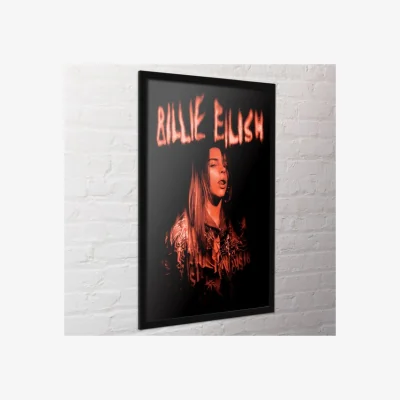 Dunelm Billie Eilish Framed Poster Print