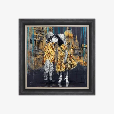 Furniture Village Les Petits Amoureux Framed Picture