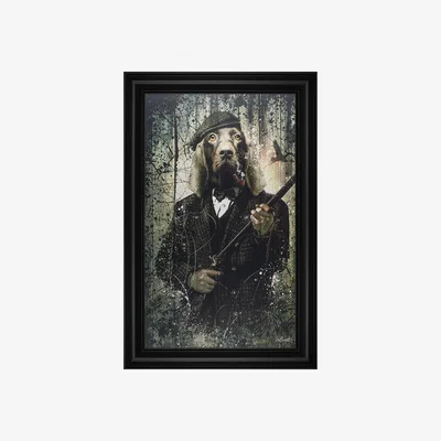 Furniture Village Shooting Spaniel Framed Art