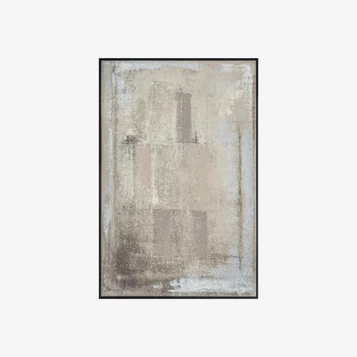 Furniture Village Sierra Gold Foil Framed Canvas