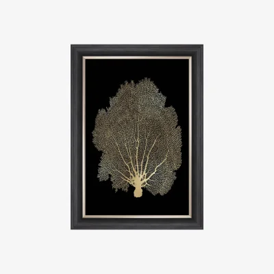Furniture Village Gold Leaf 1 Framed Picture