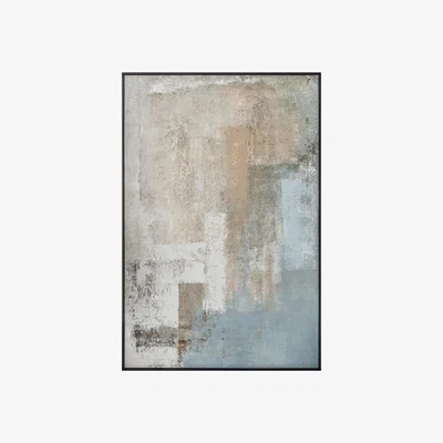 Furniture Village Shavala Gold Foil Framed Canvas