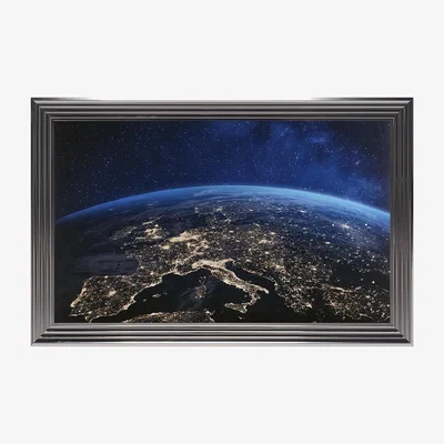 Furniture Village World From Above Framed Art