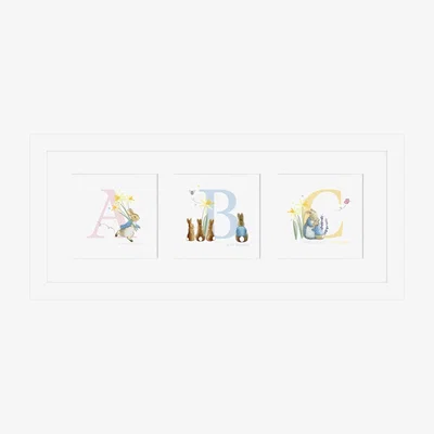 Furniture Village ABC Triptych Framed Art