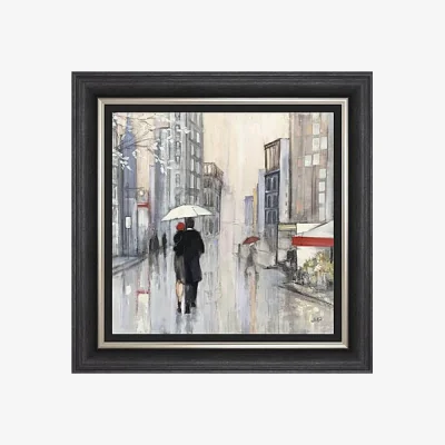 Furniture Village Spring Rain Framed Picture