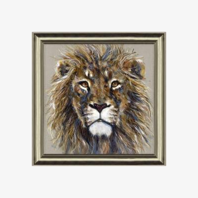 Furniture Village Luca Lion Framed Picture