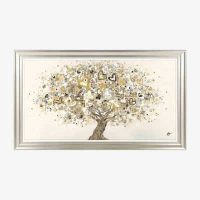 Furniture Village Heart of Gold Framed Art