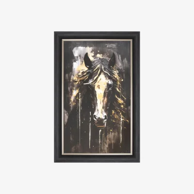 Furniture Village Harley Horse Large Framed Picture