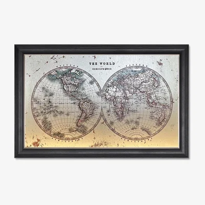 Furniture Village Hemisphere Vegas Framed Picture