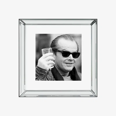 Furniture Village Jack Nicholson Mirrored Frame Wall Art