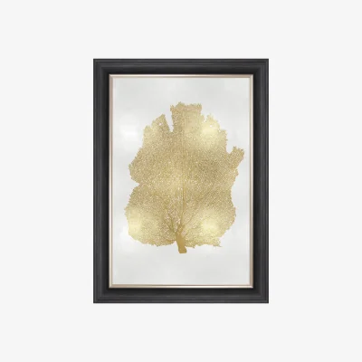 Furniture Village Gold Leaf 2 Framed Picture