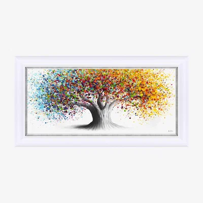 Furniture Village Bright Collective Tree Framed Canvas
