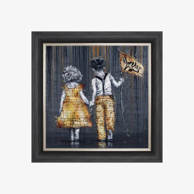 Furniture Village La Balade Parisienne Framed Picture