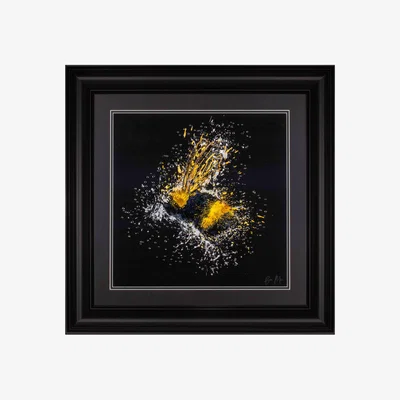 Furniture Village Flying Bee Black Framed Art
