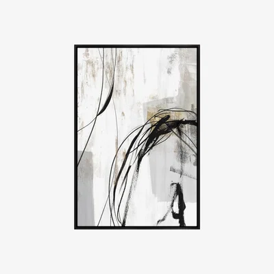 Furniture Village Indentation II Framed Canvas