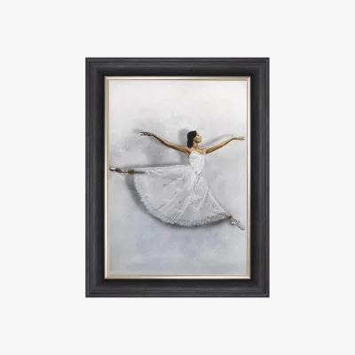 Furniture Village Ballerina Arabesque Framed Picture