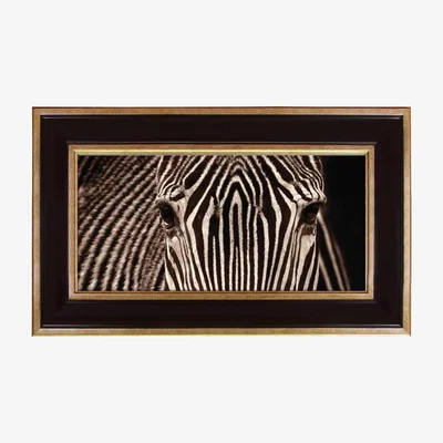 Furniture Village Edgar Framed Picture - Black