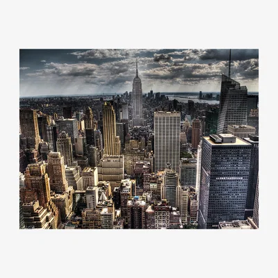 Furniture Village Manhattan Glass Wall Art