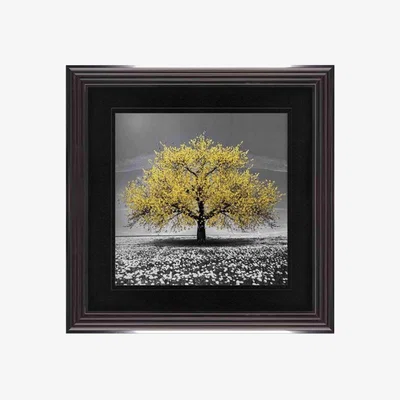 Furniture Village Yellow Cherry Tree 90x90 Framed Picture
