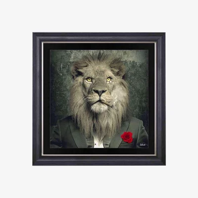 Furniture Village Lion Mafia Framed Art