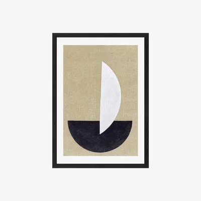 Furniture Village Geometry 3 Framed Art