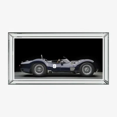 Furniture Village Maserati Birdcage Mirrored Frame Wall Art