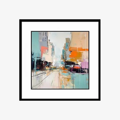 Furniture Village Urban Colour Block Framed Picture
