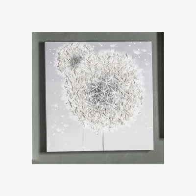 Furniture123 Dandelion Breeze Textured Art Canvas - Caspian House