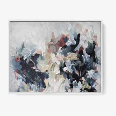 Furniture123 Abstract Large Framed Canvas Print - Abstract House