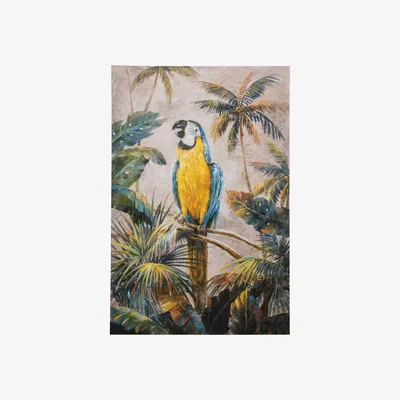 Furniture123 Exotic Macaw Art Canvas - Caspian House