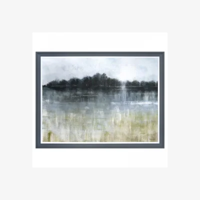 French Bedroom Adrift Artwork, by Anthony Waller