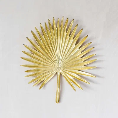 Graham & Green Small Gold Palm Leaf