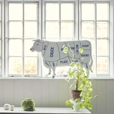 Graham & Green Cow Sign