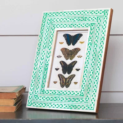 Graham & Green Sea Green Bone Frame
