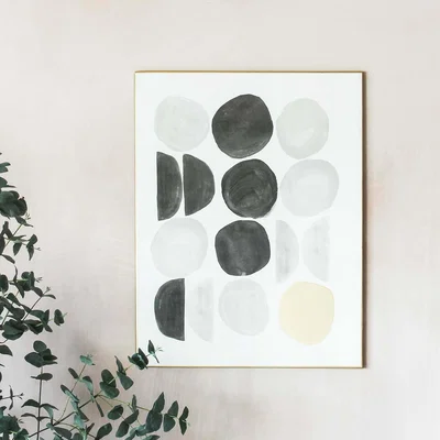 Graham & Green Large Abstract Shapes Print