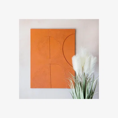 Graham & Green Graham and Green Orange Abstract Canvas