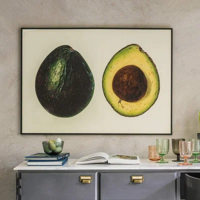 Graham & Green Large Framed Avocado Print