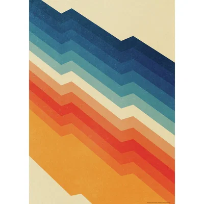 Habitat EEP Tracie Andrews Barricade Unframed Print  - 50x70cm
