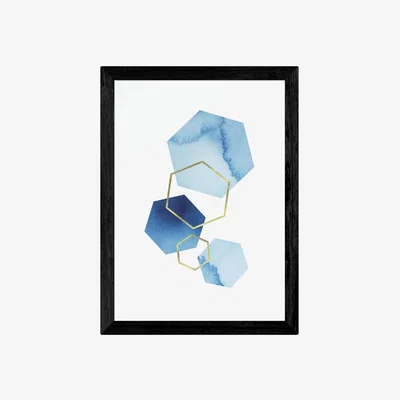 Habitat EEP Sisi and Seb Ratio Framed Print - A2