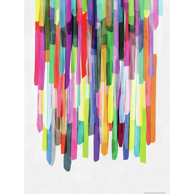 Habitat EEP Mareike Bohmer Stripes Unframed Print  - 60x80cm