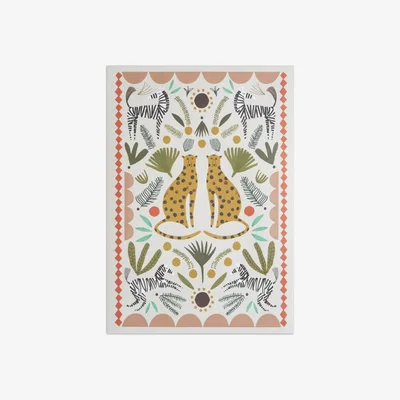 Habitat Habitat Animal Print Unframed Wall Print - A3