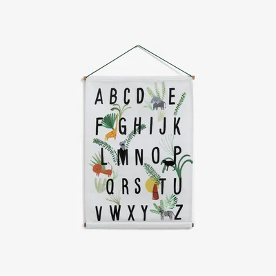 Habitat Habitat Kids Alphabet Wall Art - Multicoloured