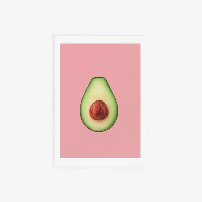Habitat EEP Rafael Farias Avocado Framed Print - A3