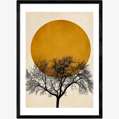 Habitat East End Prints Winter Morning Framed Wall Print - A2
