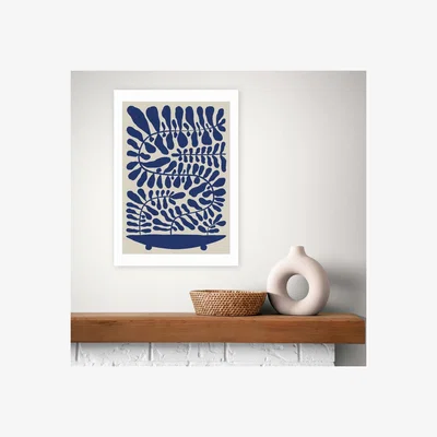 Habitat East End Prints 100 Leaved Plant Art Print - A2