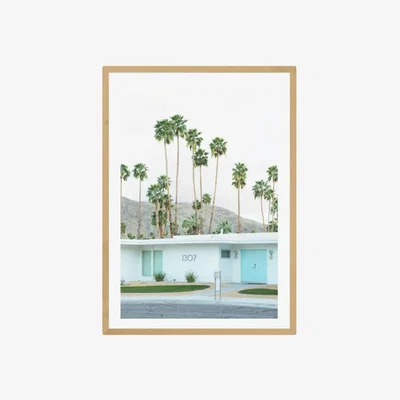 Habitat EEP Oh Fine! Art Palm Springs Framed Print - A3