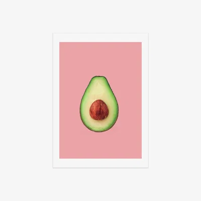 Habitat EEP Rafael Farias Avocado Unframed Print - A2