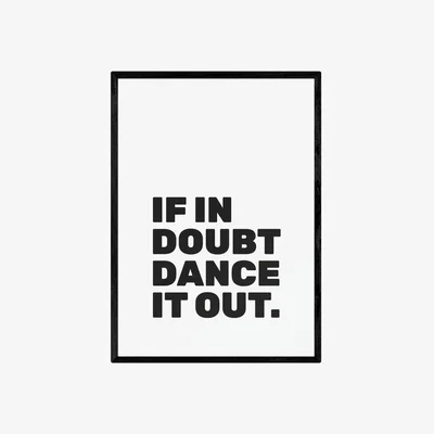 Habitat EEP Native State Dance it Out Framed Print - A3