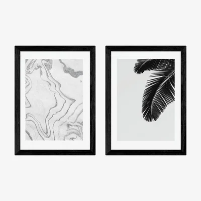 Habitat EEP Rafael Farias Luxe Twin Set Framed Print - A3
